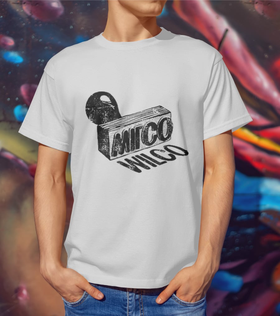 Wilco Stamp Rubber Ink Block T-Shirt