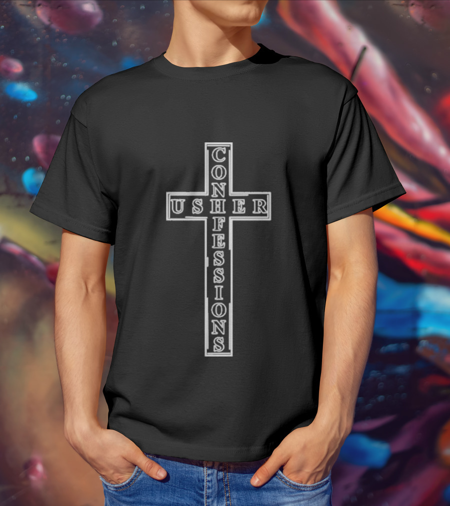 Usher Raymond IV Confessions Cross T-Shirt