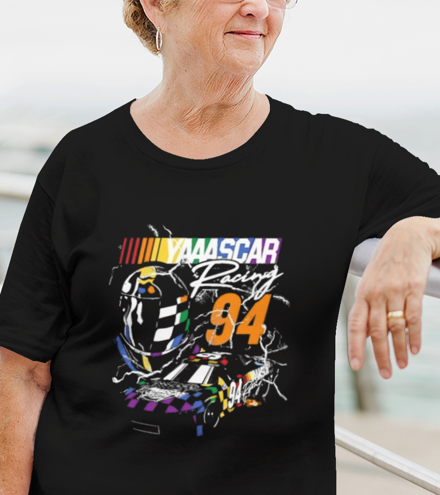 YAAASCAR Racing 94 NASCAR Checkered Flag Sports T-Shirt