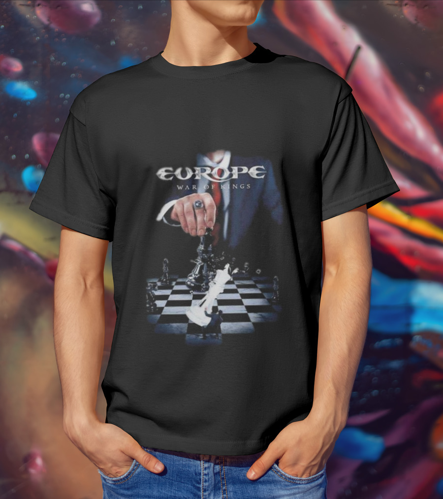 Europe War Of Kings Chess Battle T-Shirt