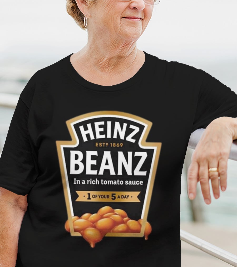 Heinz Beanz Est 1869 In A Rich Tomato Sauce 1 Of Your 5 A Day T-Shirt