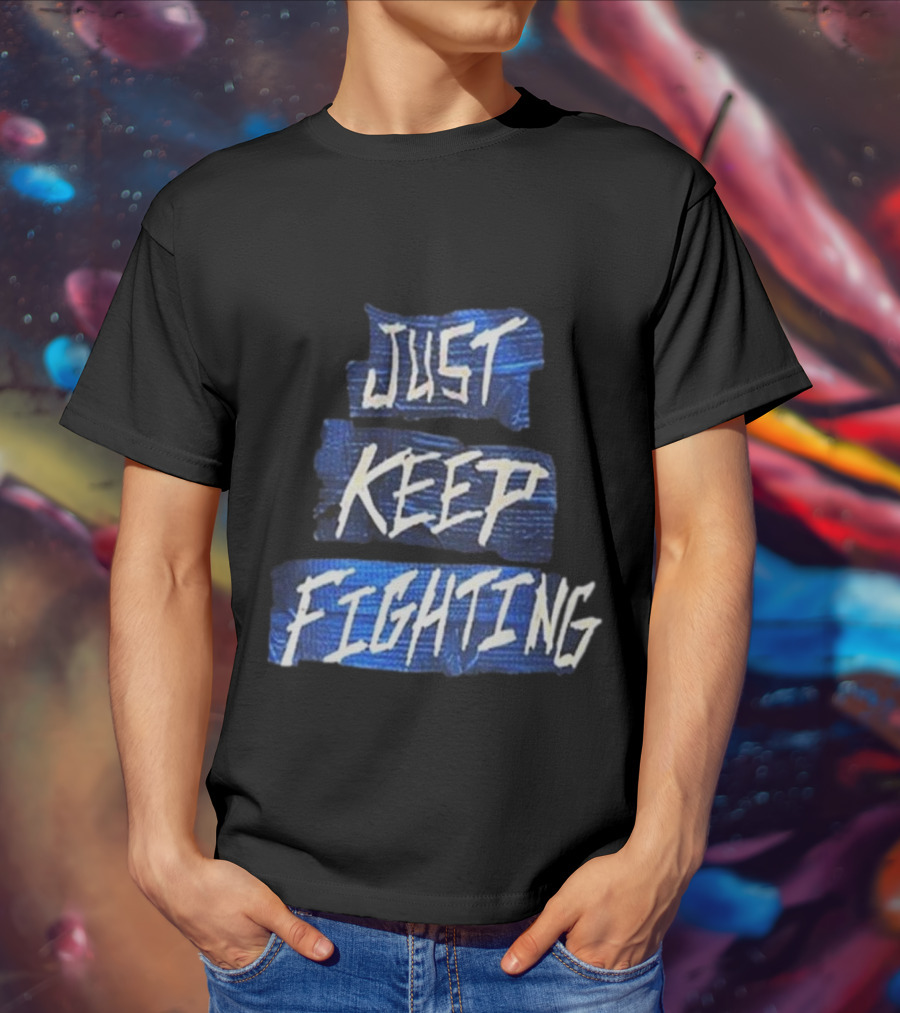 Kevin Owens Just Keep Fighting His Mama Kicked Out Merchandise T-Shirt