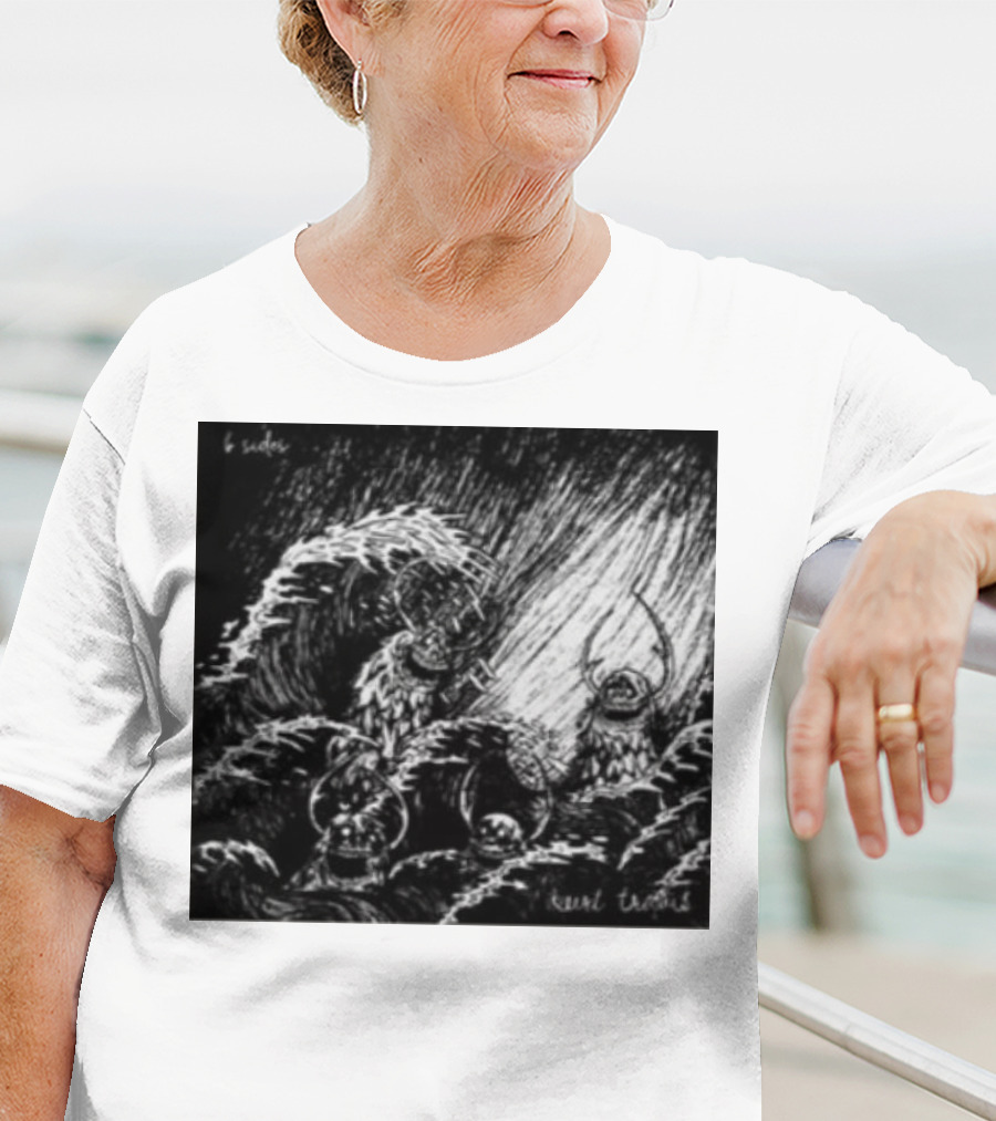 Kurt Travis B Sides Ocean Wave Creatures T-Shirt