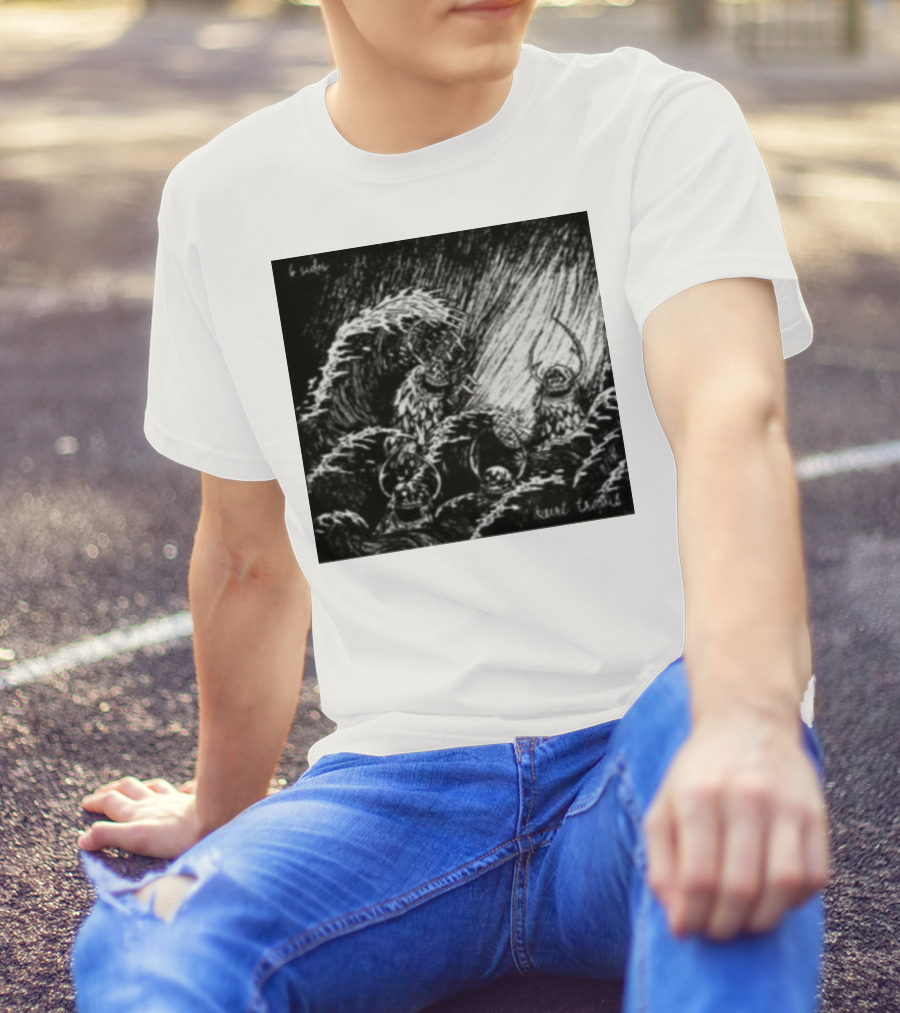 Kurt Travis B Sides Ocean Wave Creatures T-Shirt