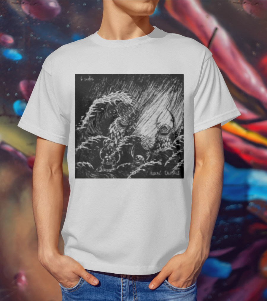 Kurt Travis B Sides Ocean Wave Creatures T-Shirt