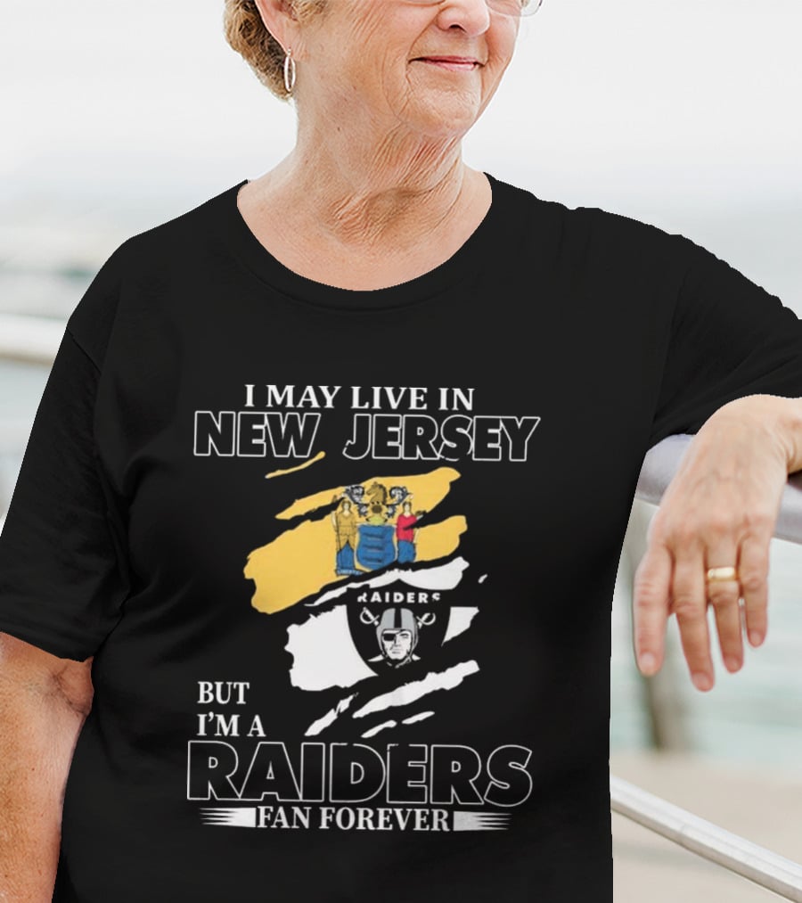 Las Vegas Raiders New Jersey Living Raiders Fan Forever T-Shirt