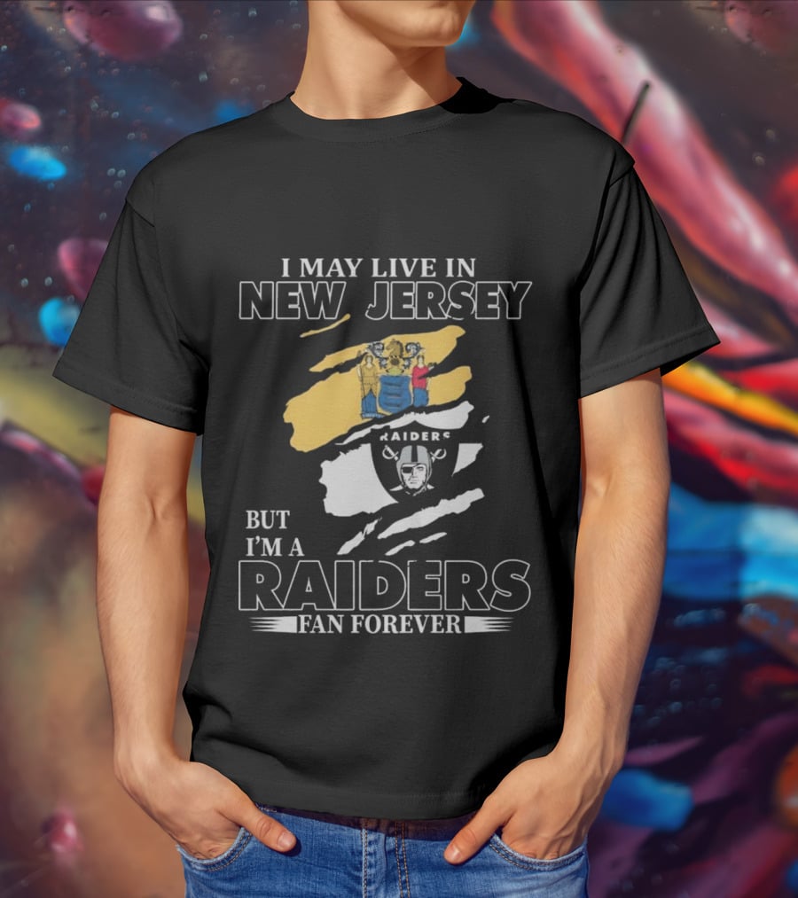 Las Vegas Raiders New Jersey Living Raiders Fan Forever T-Shirt