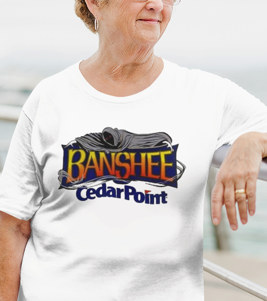 Banshee 1996 CedarPoint Vintage T-Shirt