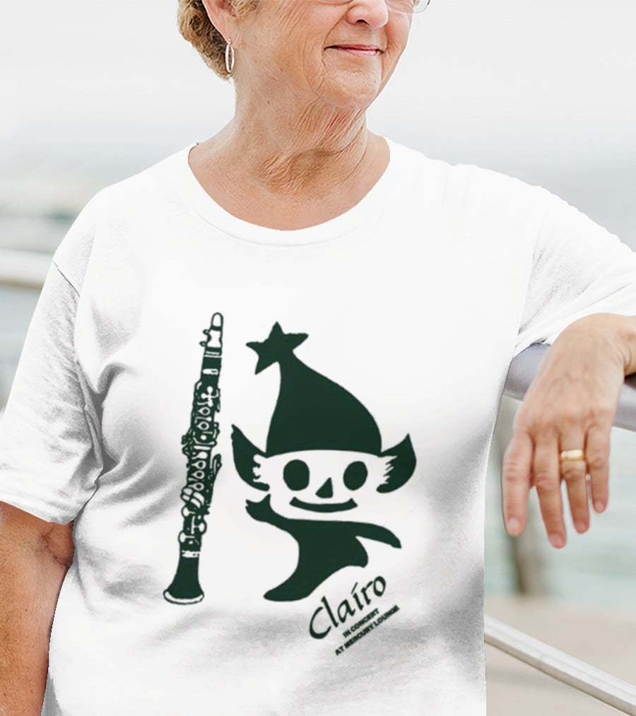 Clairo Concert At Mercury Lounge Elf And Clarinet Star T-Shirt