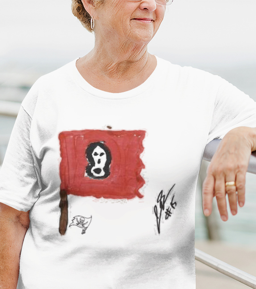 Jalen McMillan Tampa Bay Buccaneers Rookie Ash Paint Tri-Blend T-Shirt