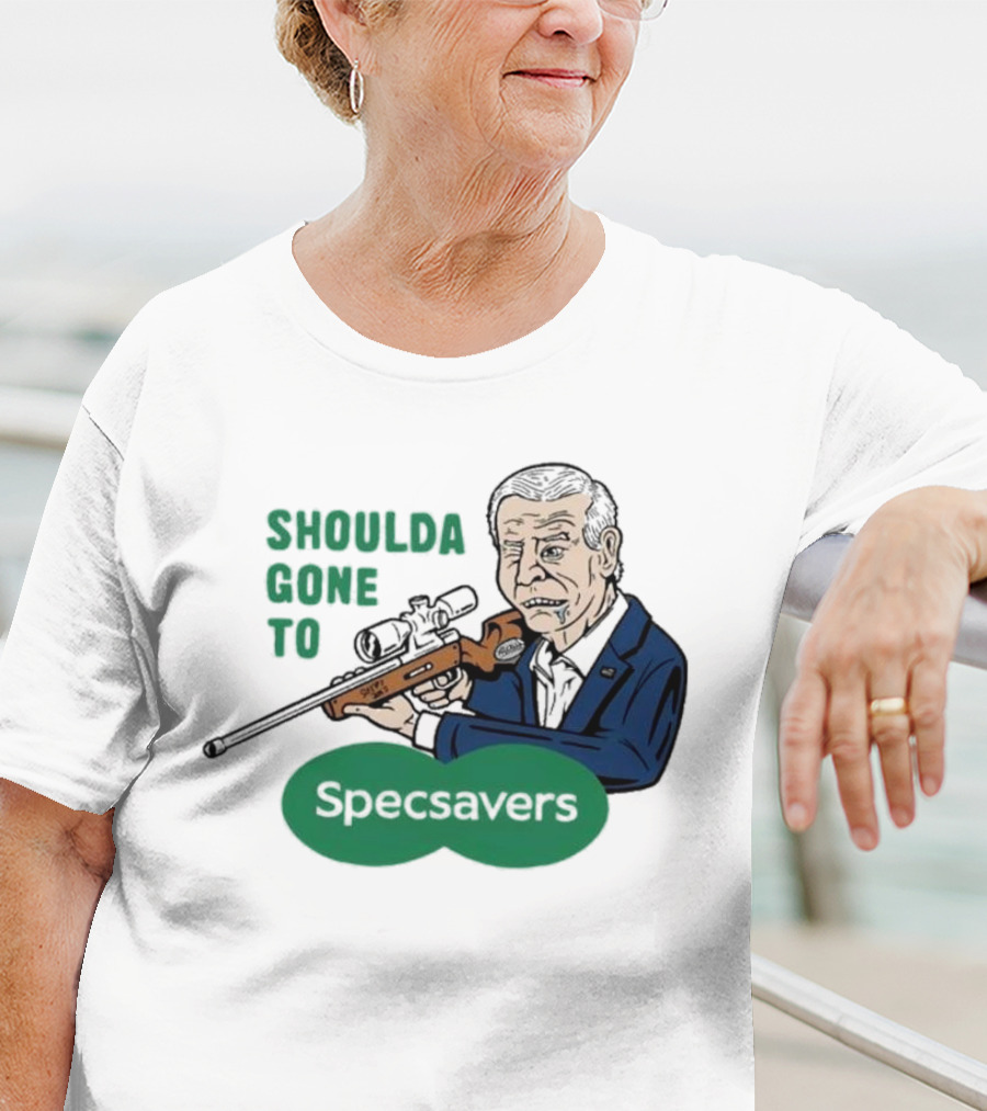 Shoulda Gone To Specsavers Joe Snipen Sniper T-Shirt