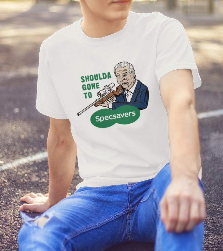 Shoulda Gone To Specsavers Joe Snipen Sniper T-Shirt