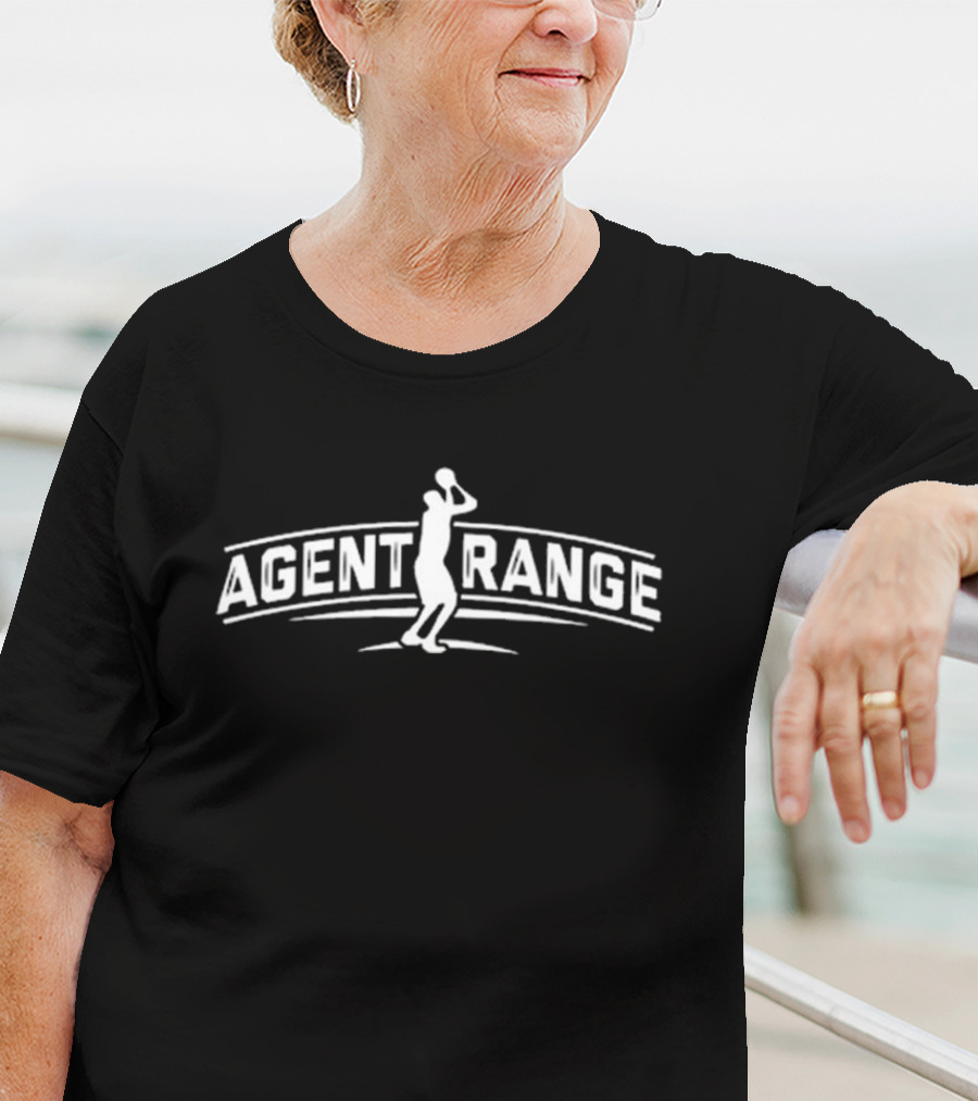 Kai Cenat Agent Range Logo Basketball T-Shirt