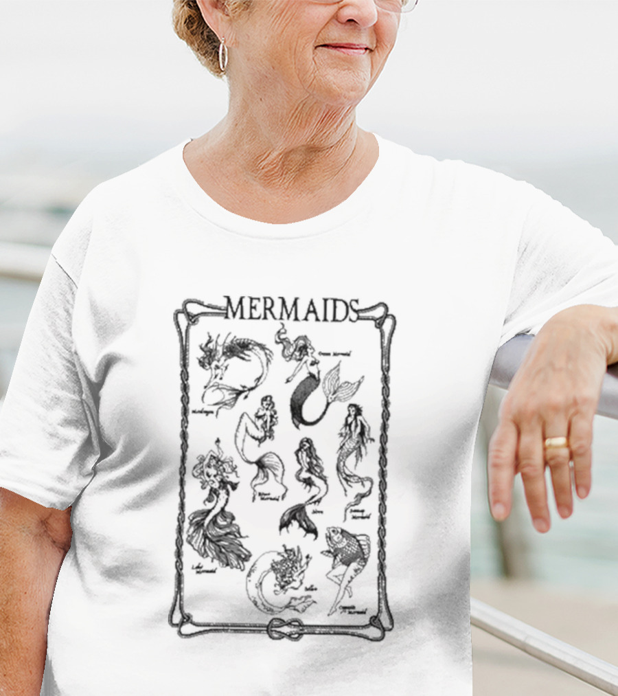 Lostoceanswim Mermaid Variants Ocean Creatures Siren Lore T-Shirt