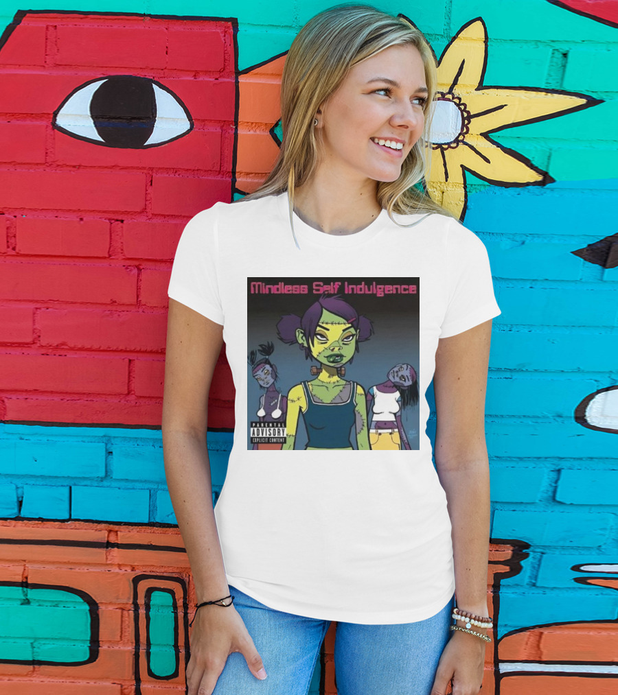 Mindless Self Indulgence Explicit Content Animated Zombie Characters T-Shirt