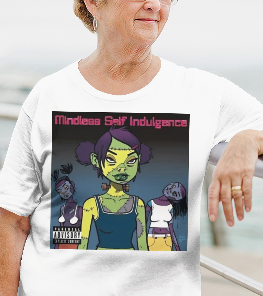 Mindless Self Indulgence Explicit Content Animated Zombie Characters T-Shirt