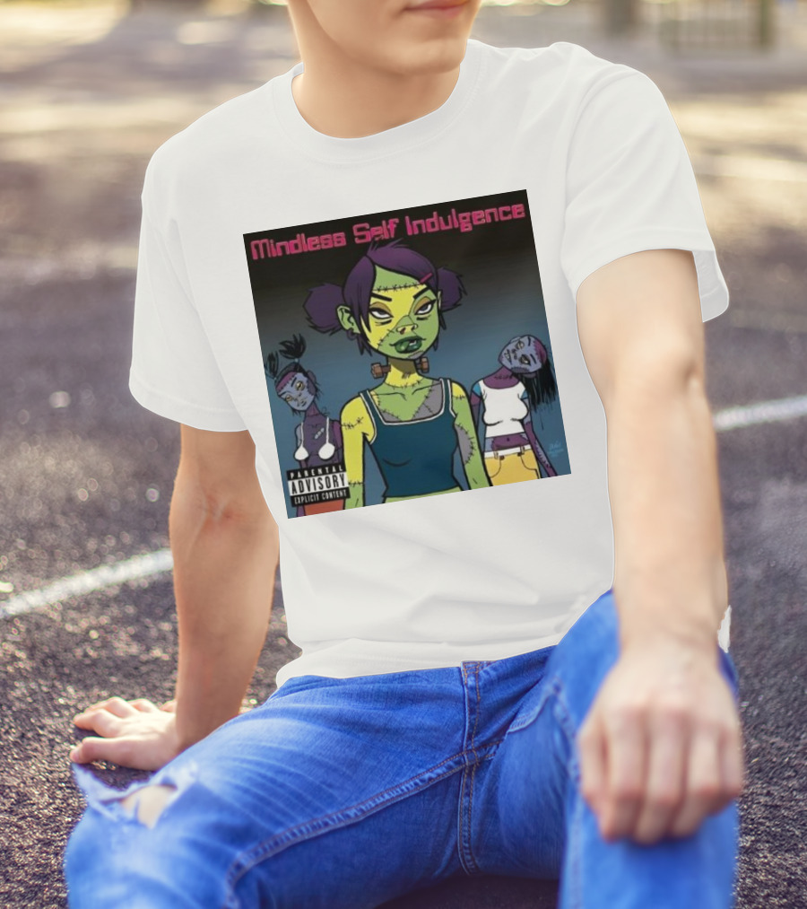 Mindless Self Indulgence Explicit Content Animated Zombie Characters T-Shirt