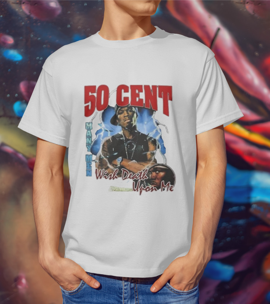 50 Cent Many Men Wish Death Upon Me Money By Monday T-Shirt
