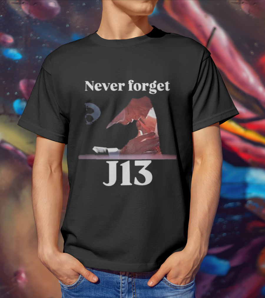 Never Forget J13 Chess King Thoughtful Moment T-Shirt
