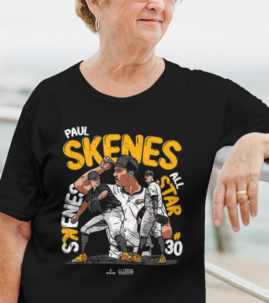 Paul Skenes All-Star #30 Clutch Players Baseball T-Shirt
