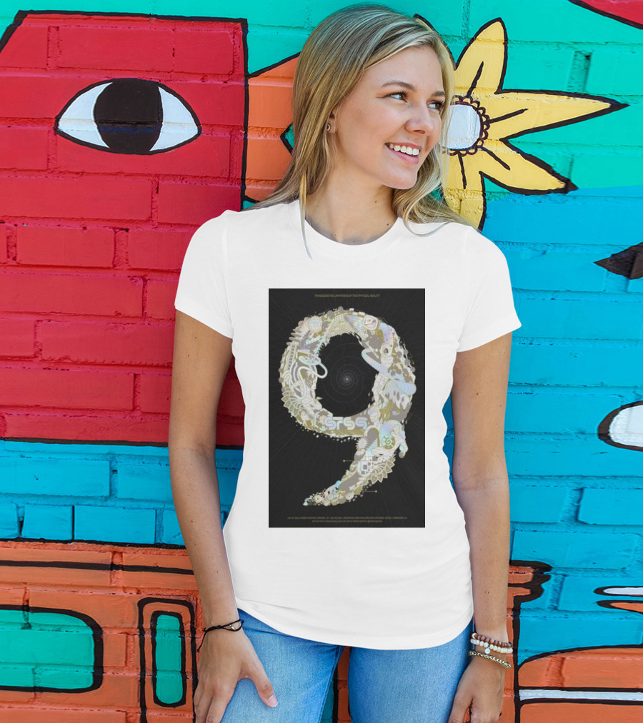 STS9 Transcend The Landscape Of Surrealistic Reality Ogden Theatre Denver July 19 T-Shirt