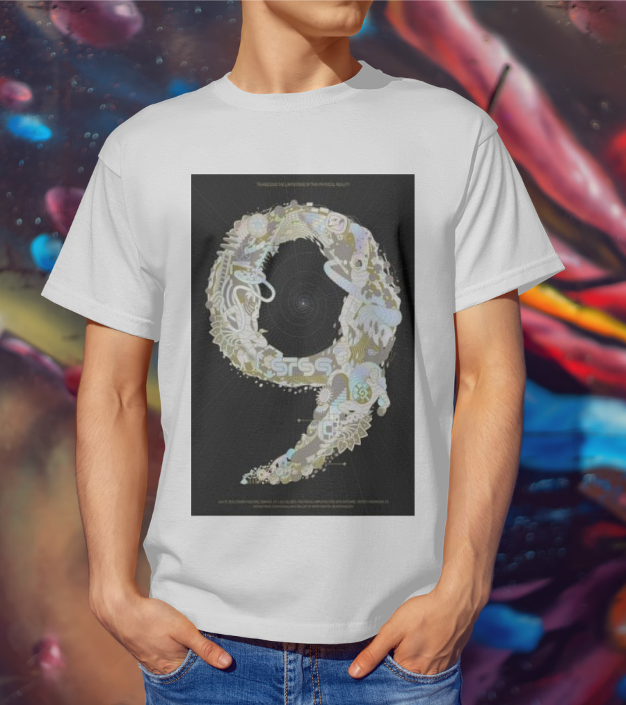 STS9 Transcend The Landscape Of Surrealistic Reality Ogden Theatre Denver July 19 T-Shirt
