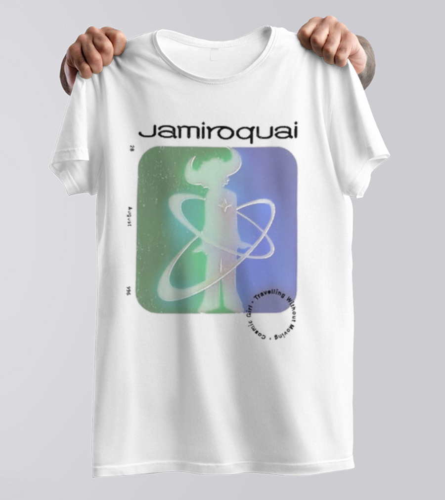 Jamiroquai Cosmic Being Travelling Without Moving August 29 96 T-Shirt