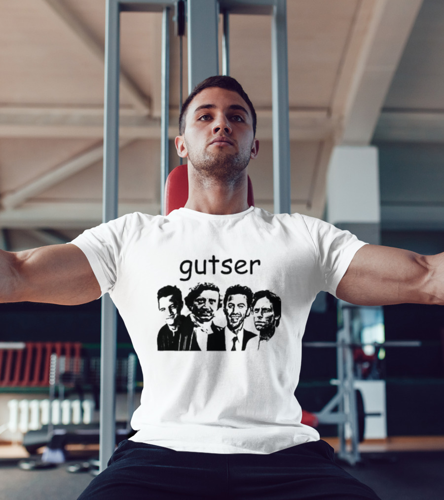 Guster Band Bootleg Gutser Seinfeld Faces T-Shirt