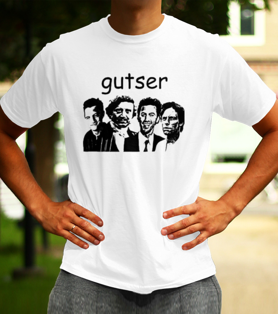 Guster Band Bootleg Gutser Seinfeld Faces T-Shirt