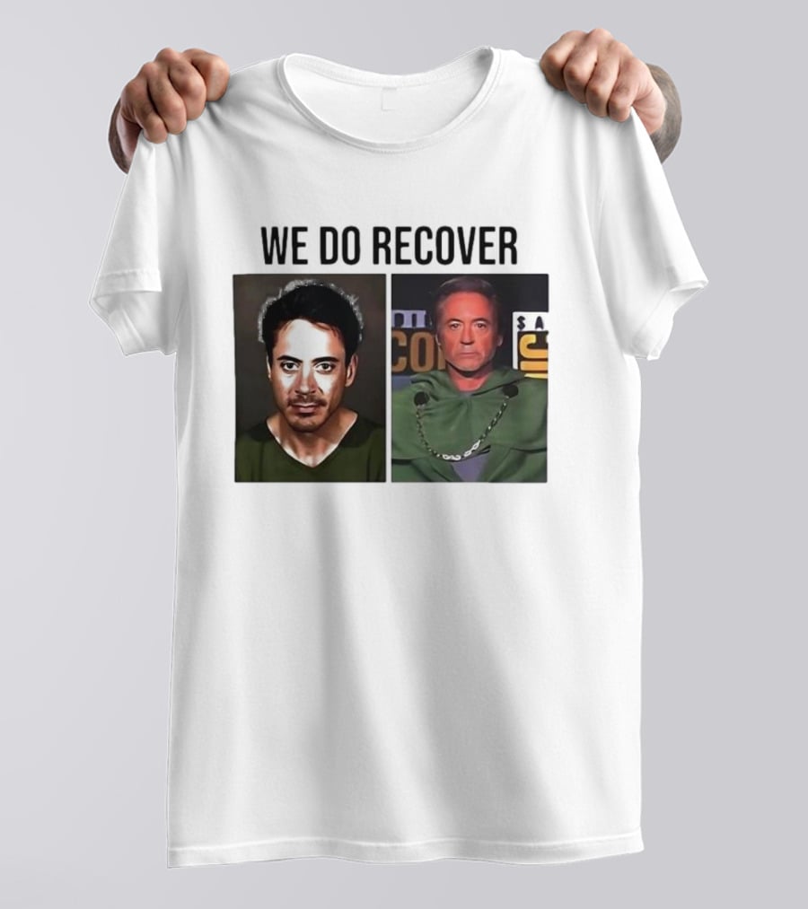 We Do Recover Robert Downey Jr. Doctor Doom T-Shirt
