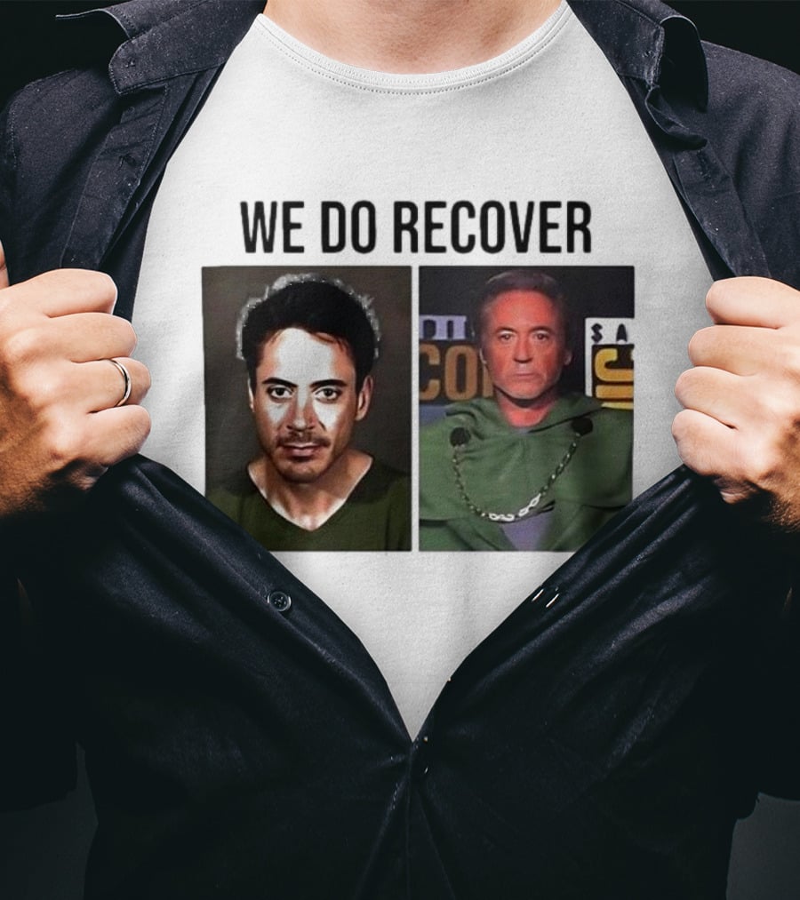 We Do Recover Robert Downey Jr. Doctor Doom T-Shirt