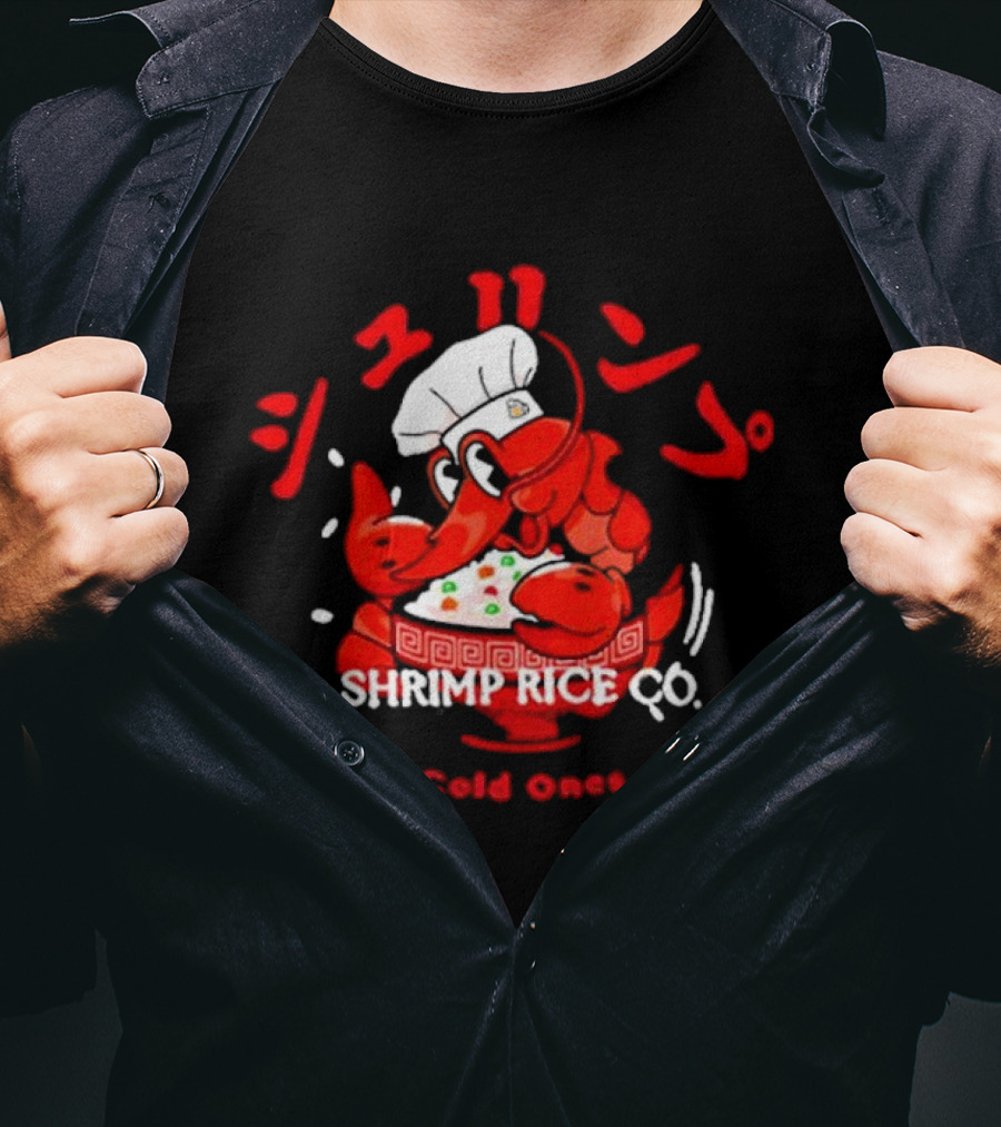 Shrimp Rice Co. Cold Ones T-Shirt