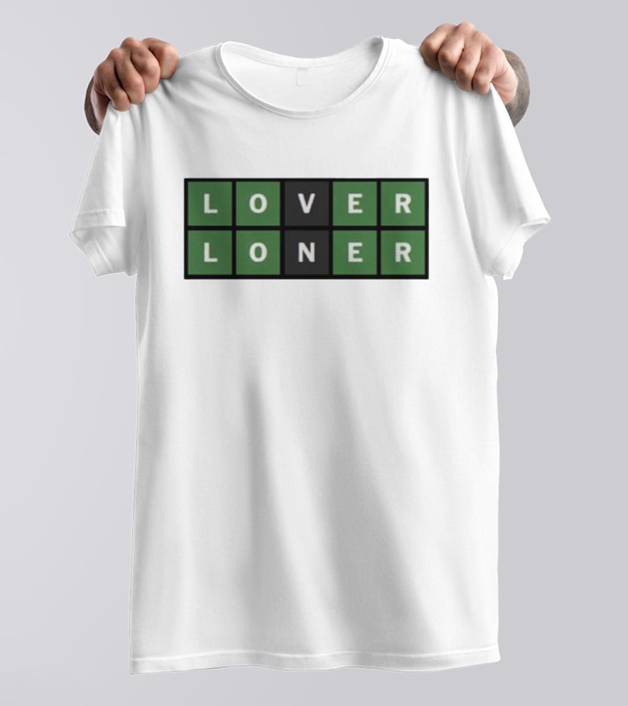 Lover Loner Grid Blocks T-Shirt