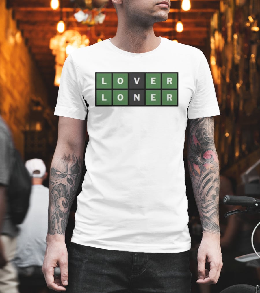 Lover Loner Grid Blocks T-Shirt