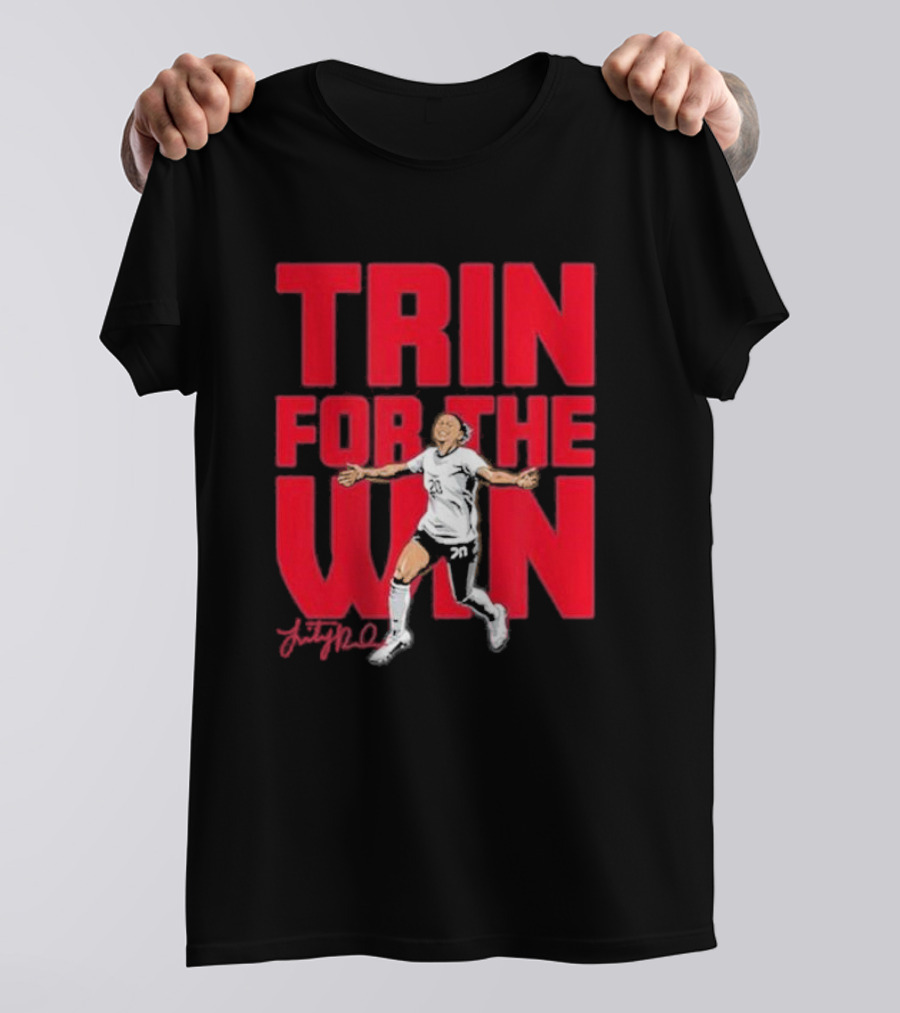 Trin For The Win Trinity Rodman Soccer T-Shirt