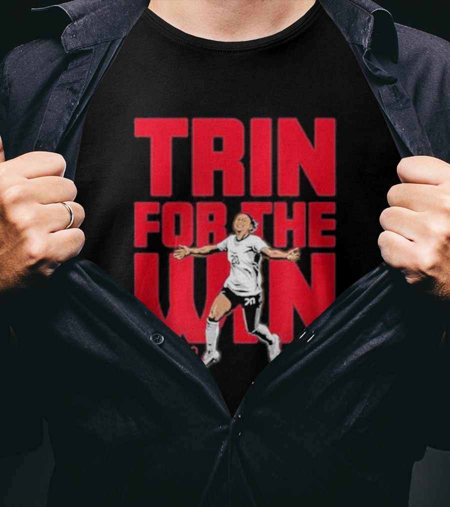 Trin For The Win Trinity Rodman Soccer T-Shirt