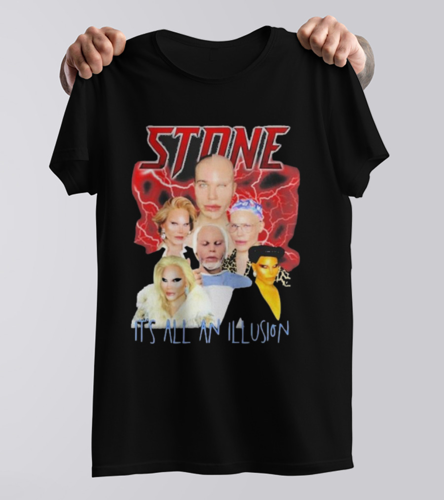 Stone Surgery Alexis Stone It's All An Illusion T-Shirt