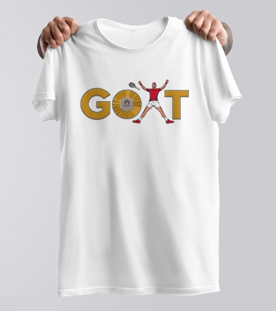 Arena Cases GOAT Djokovic Victory T-Shirt
