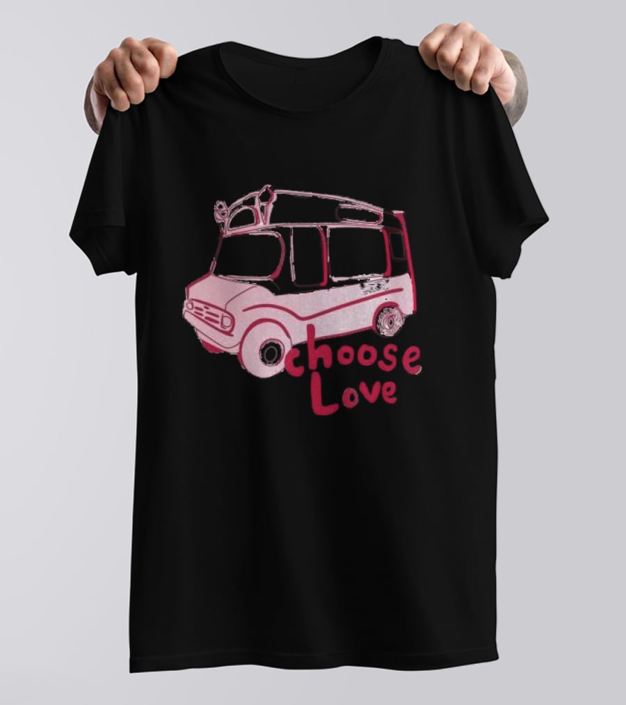 Choose Love Ice Cream Van T-Shirt