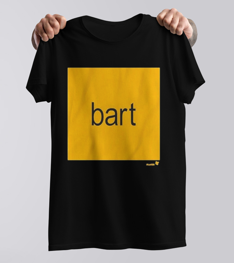 Bart Slayer Brat Yellow Square T-Shirt