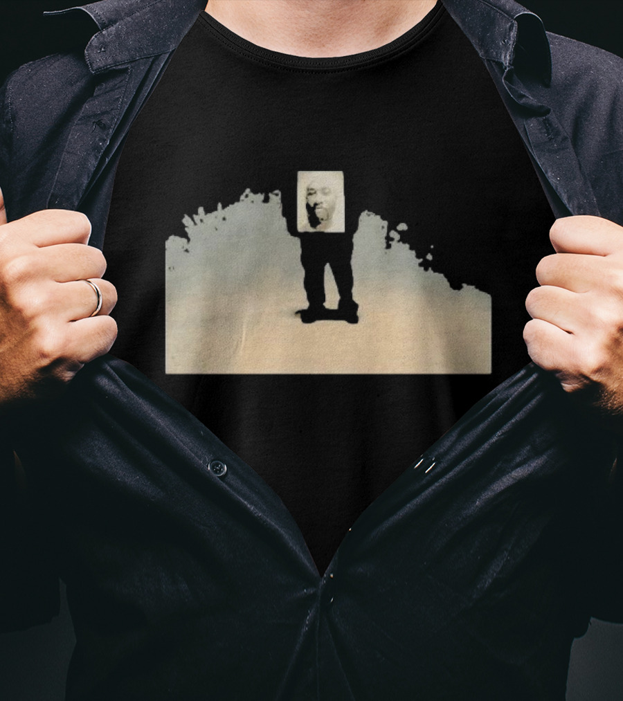 Kanye West And Ty Dolla Sign Vultures 2 Abstract Figure With Portrait Display T-Shirt