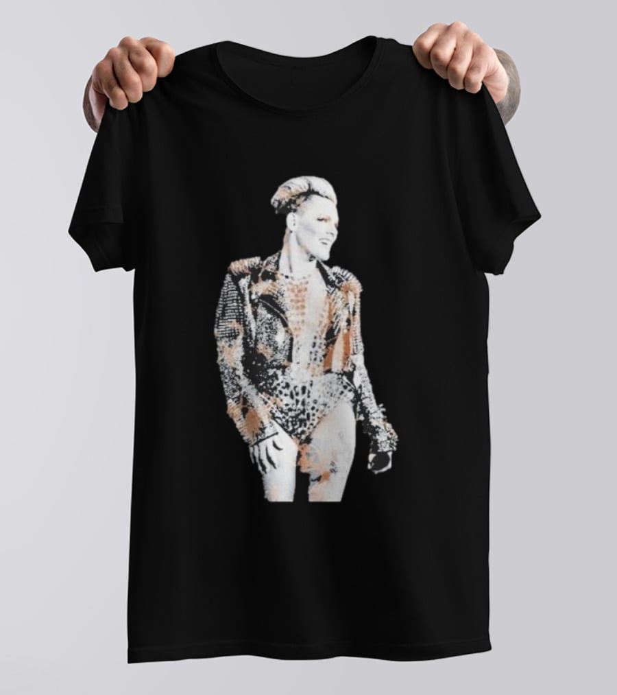 Pink Trustfall Bleach Rock Star Bold T-Shirt