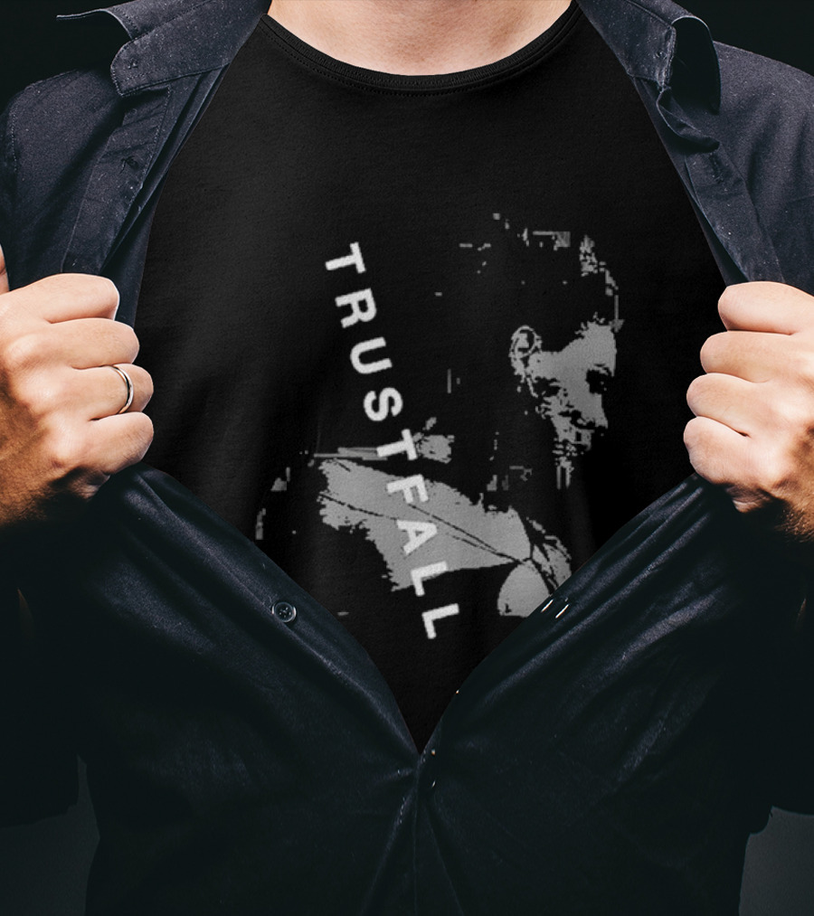 TRUSTFALL PINK Album T-Shirt