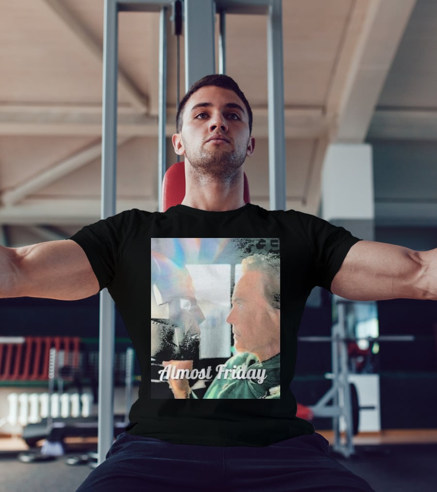 Almost Friday Downey Marvel Mask Face Off T-Shirt