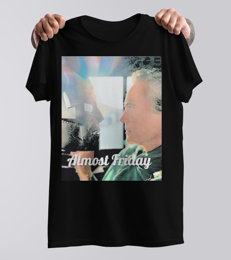 Almost Friday Downey Marvel Mask Face Off T-Shirt