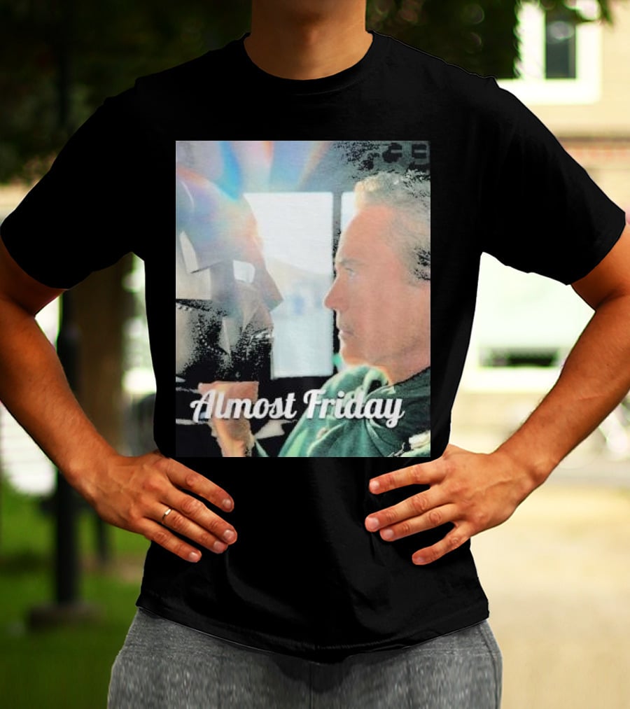 Almost Friday Downey Marvel Mask Face Off T-Shirt