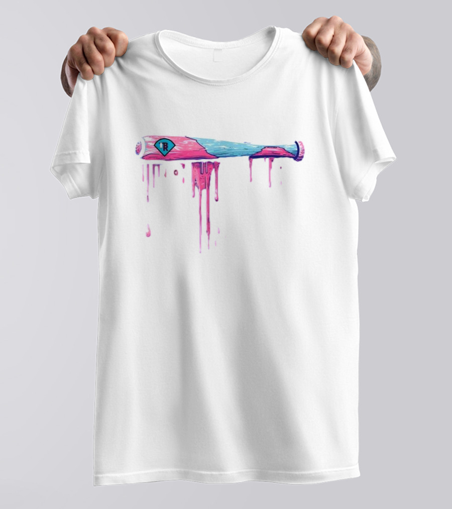 Baseball Bat TR With Sprinkles Drip T-Shirt