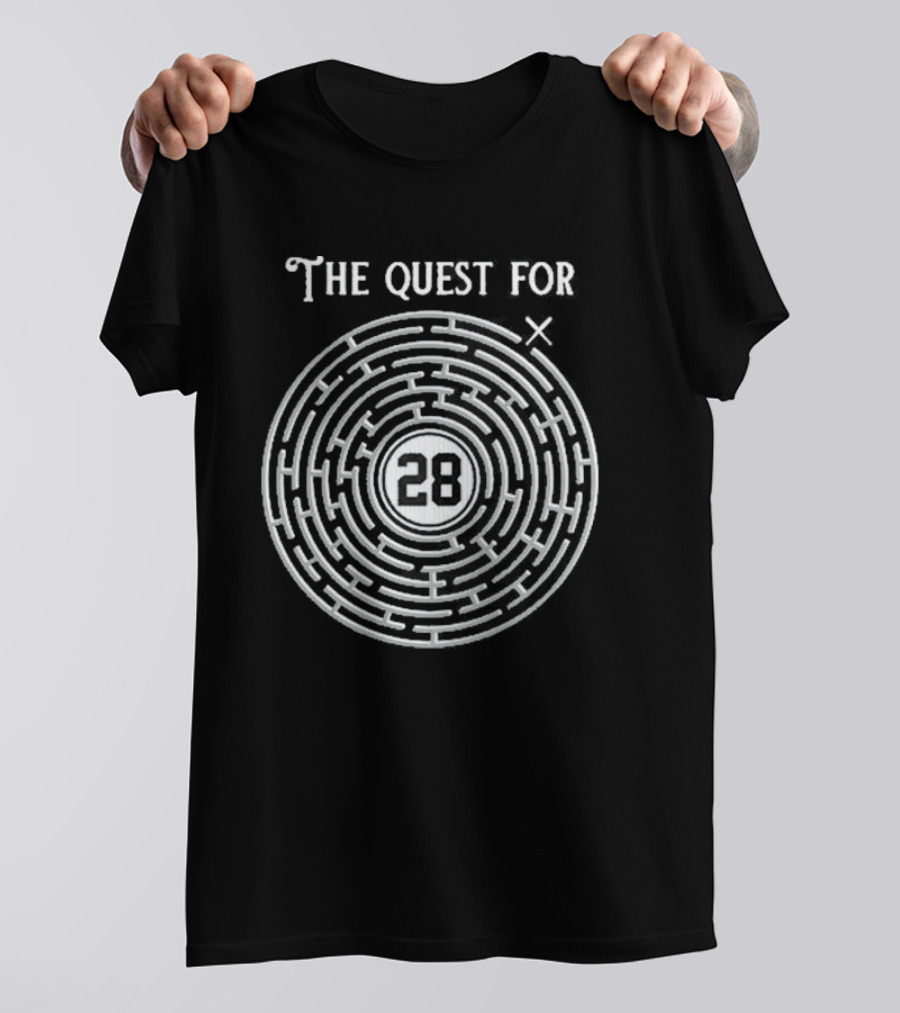Casayanks The Quest For 28 Circular Maze T-Shirt