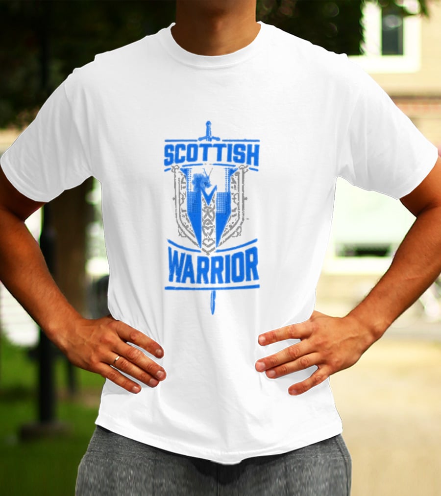 Drew Mcintyre Scottish Warrior Sword And Castle T-Shirt