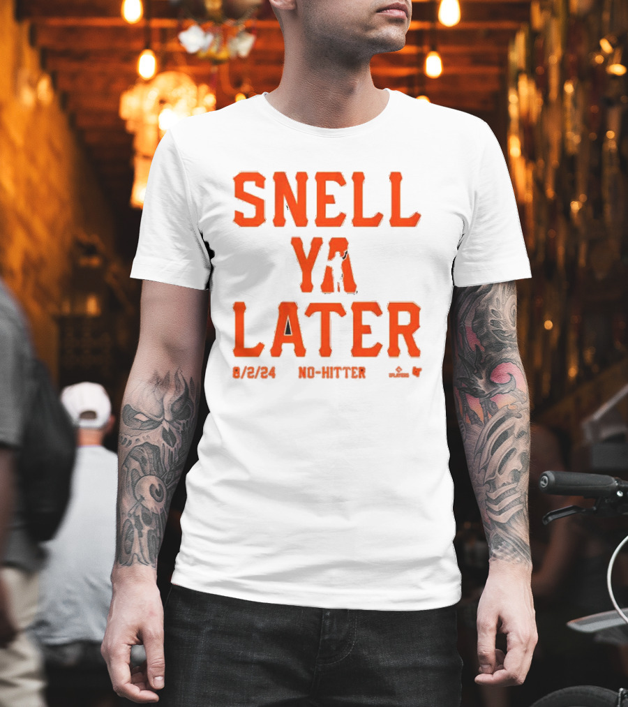 Blake Snell Ya Later 8/2/24 No-Hitter T-Shirt